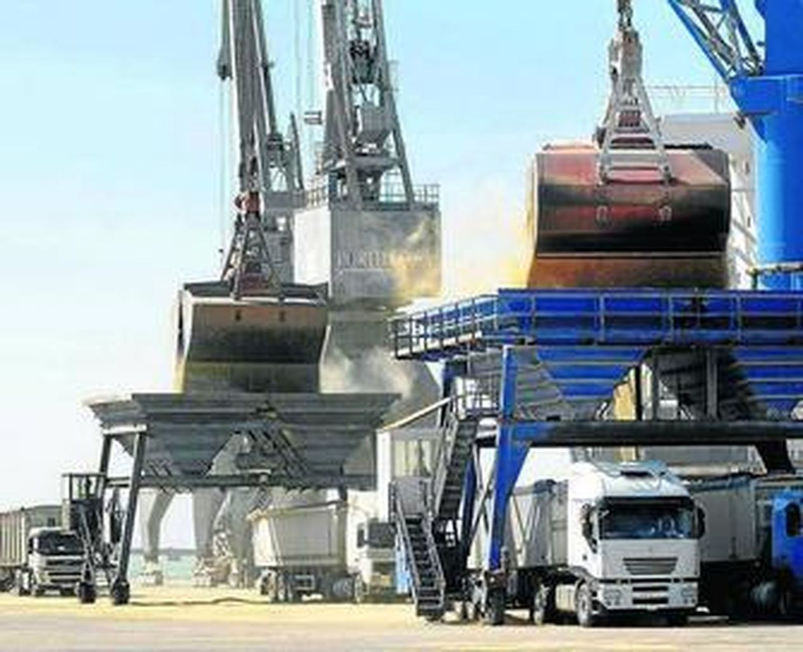 El tráfico de graneles de La Cabezuela sigue acumulando buenas cifras.