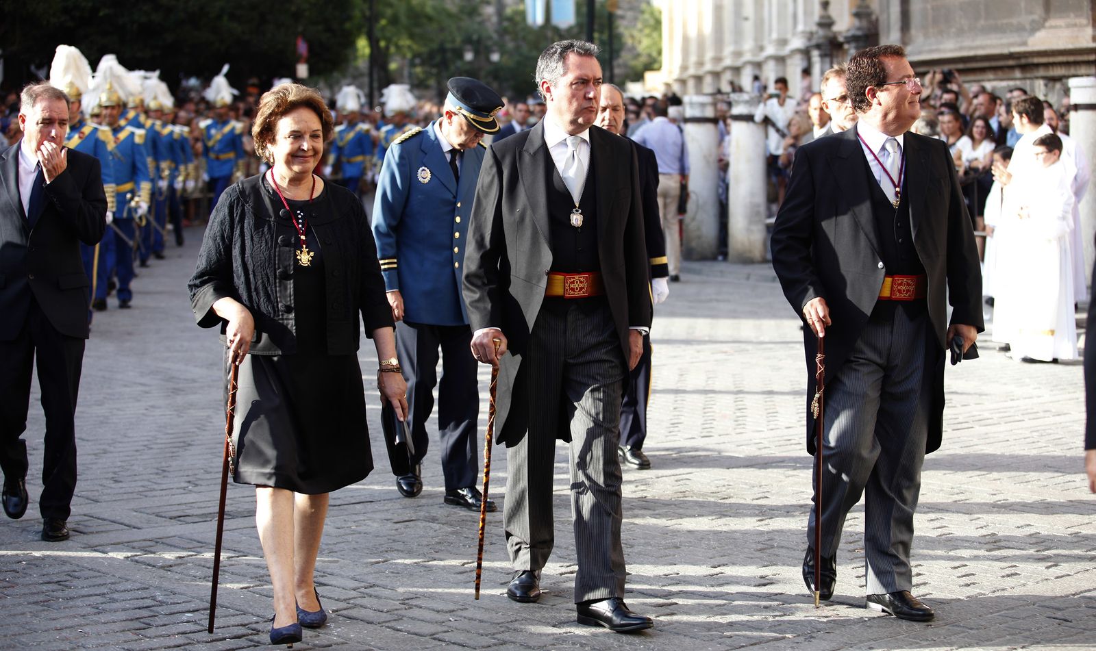 Las procesión de la Virgen de los Reyes