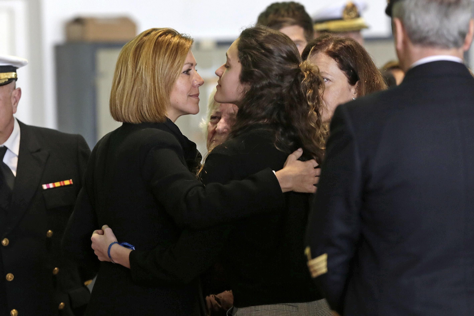 Las imágenes del funeral de Javier Montojo Salazar en la Base