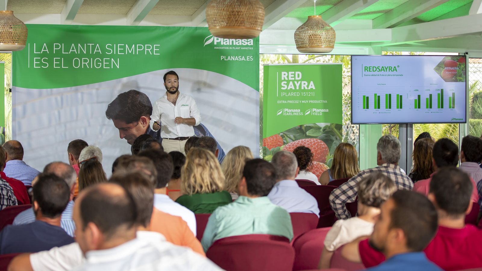 Evento de presentación de las nuevas variedades