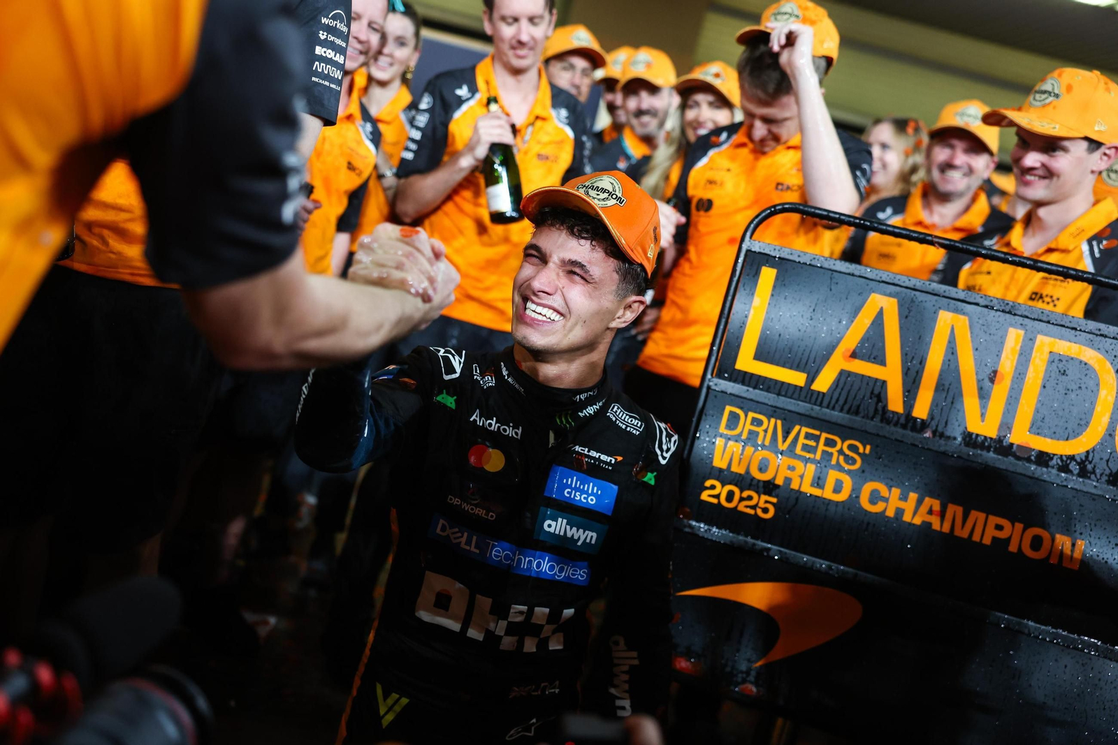 Las fotos del título mundial de Lando Norris en la Fórmula 1
