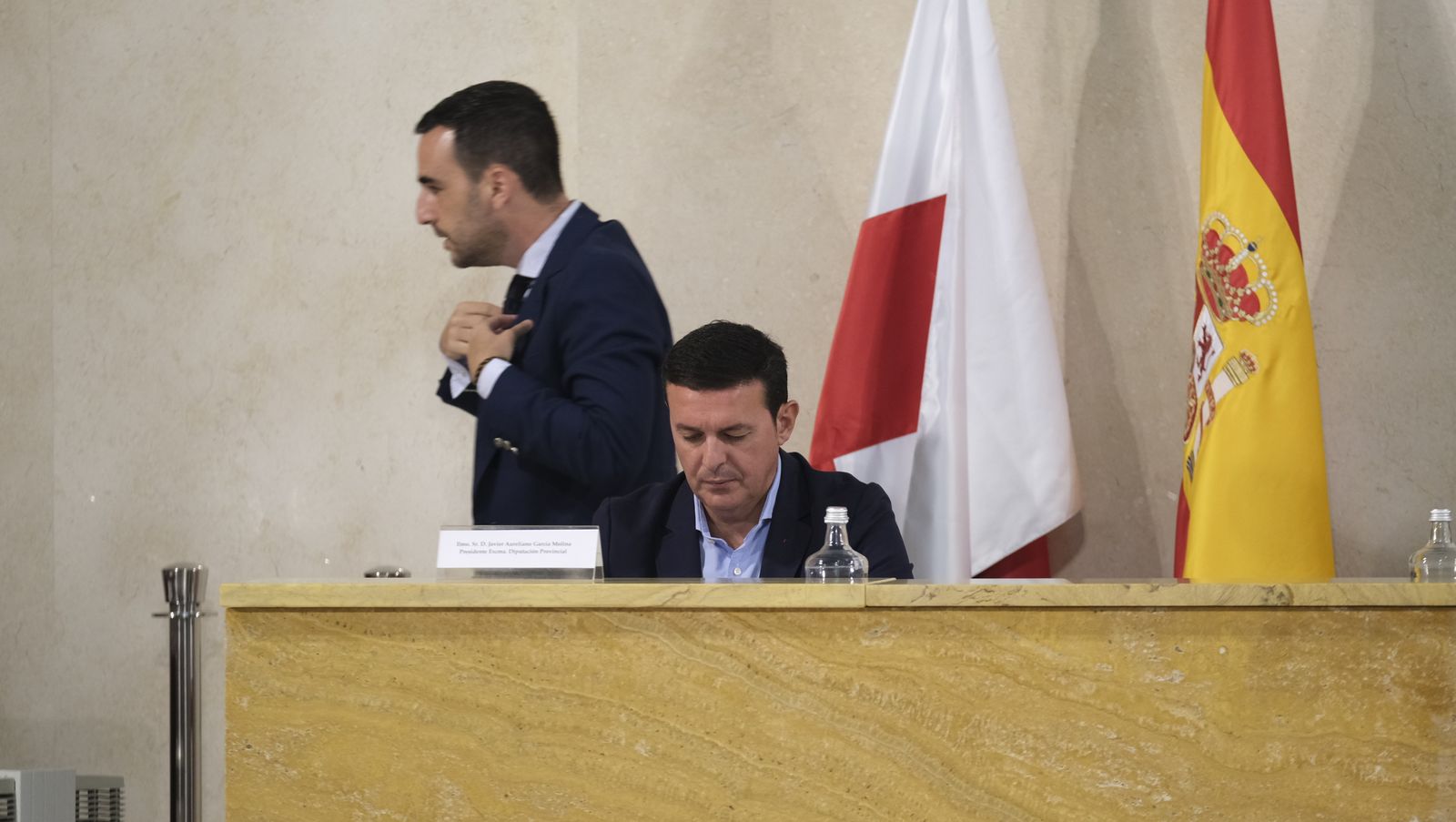 Imágenes del pleno ordinario del Ayuntamiento de Almería