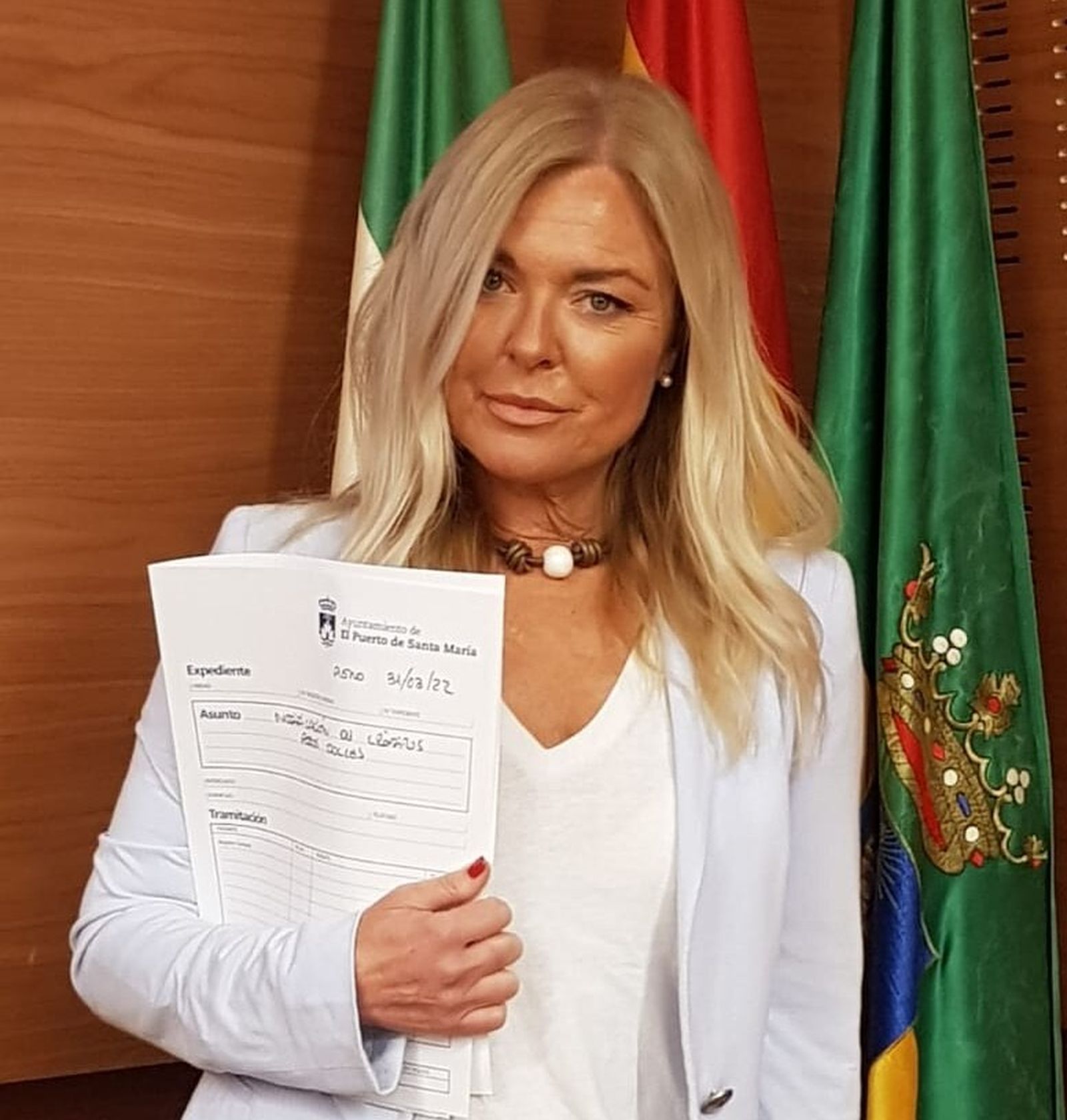 La concejala de Economía, Blanca Merino.