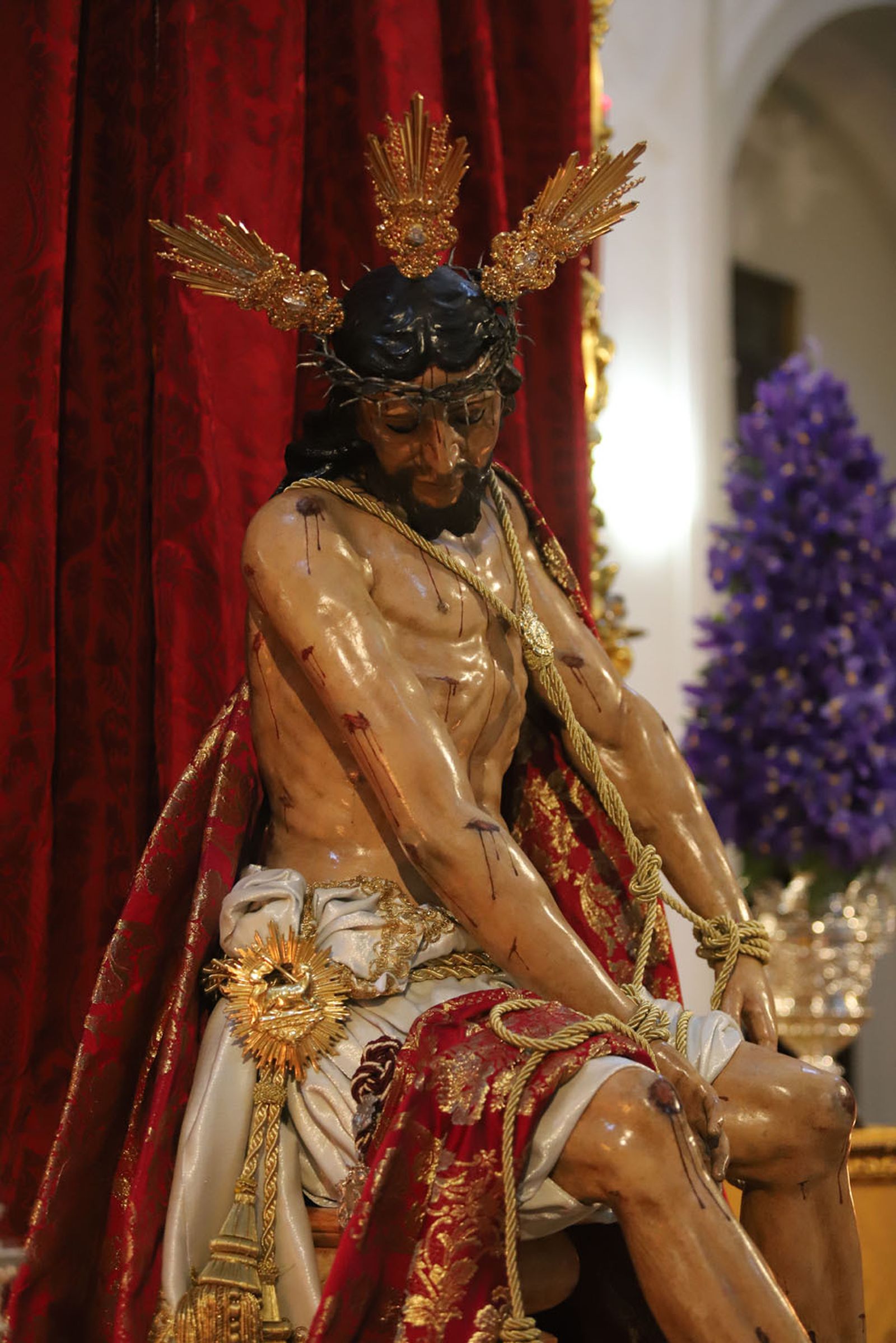 Imágenes de la veneración a Nuestro Padre Jesús de las Cadenas en La Merced