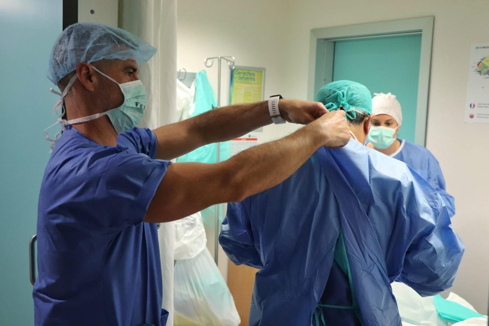 Profesionales sanitarios del Hospital Reina Sofía de Córdoba. Profesionales sanitarios del Hospital Reina Sofía de Córdoba.