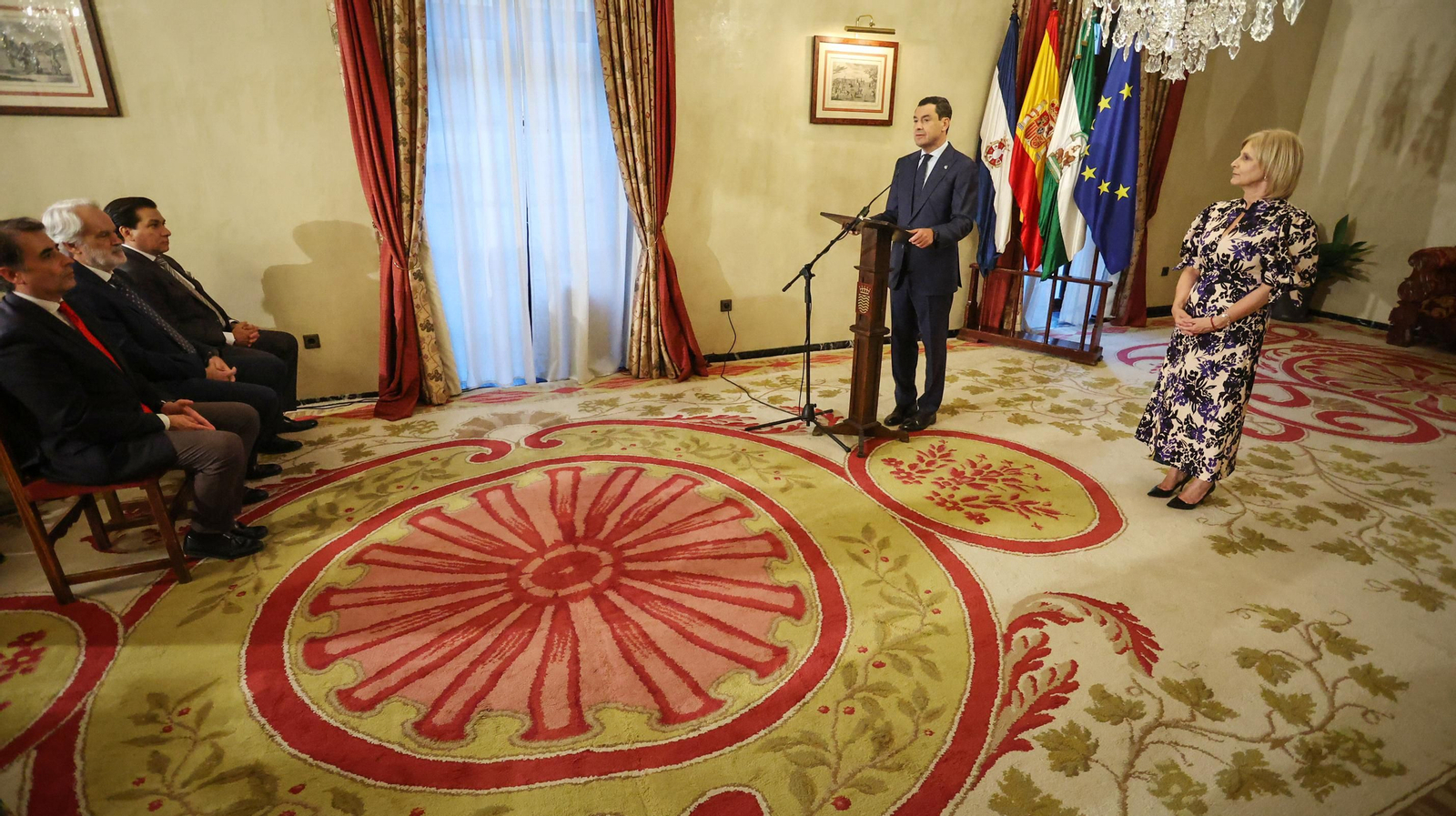 Segunda visita oficial de Juanma Moreno al Ayuntamiento de Jerez Segunda visita oficial de Juanma Moreno a Jerez
