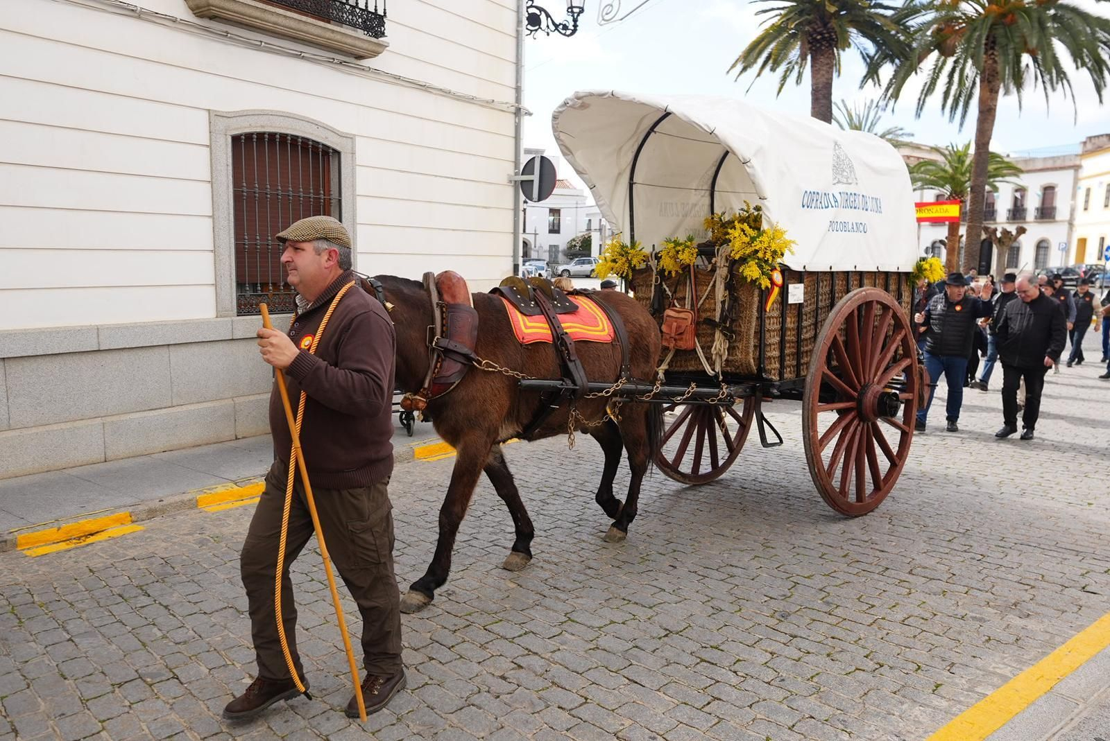 Bailes tradicionales y despedida del carro Virgen de Luna
