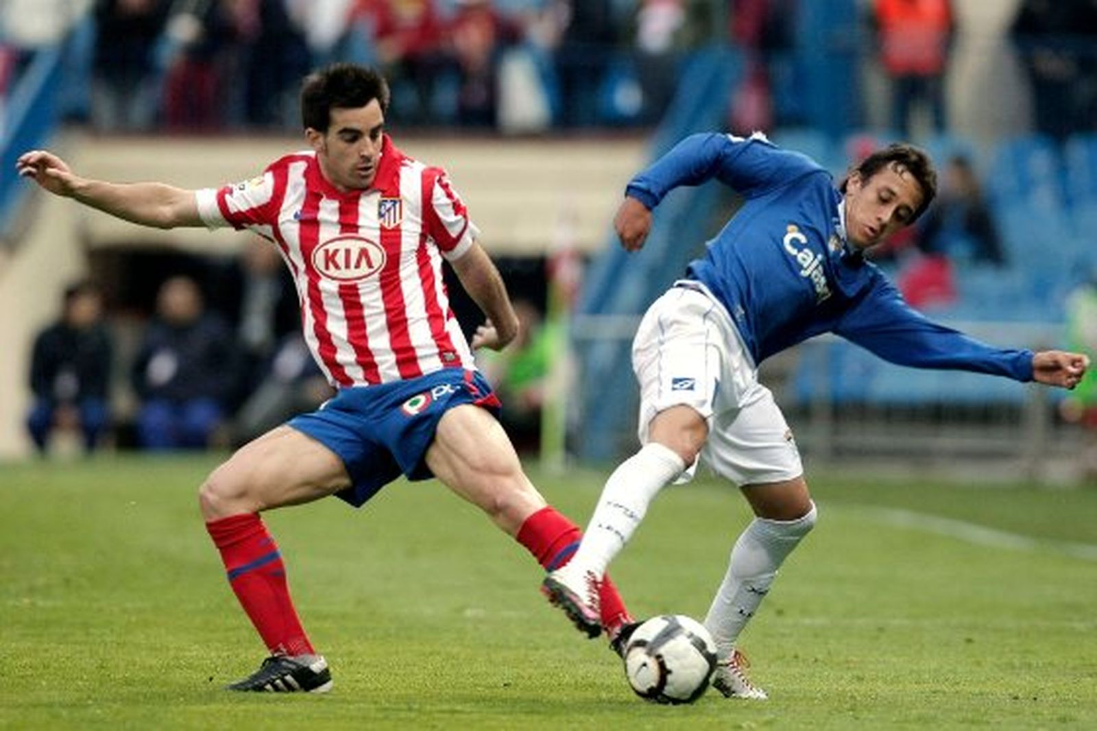 Orellana se fajó con el sanluqueño Jurado durante el partido

Foto: efe