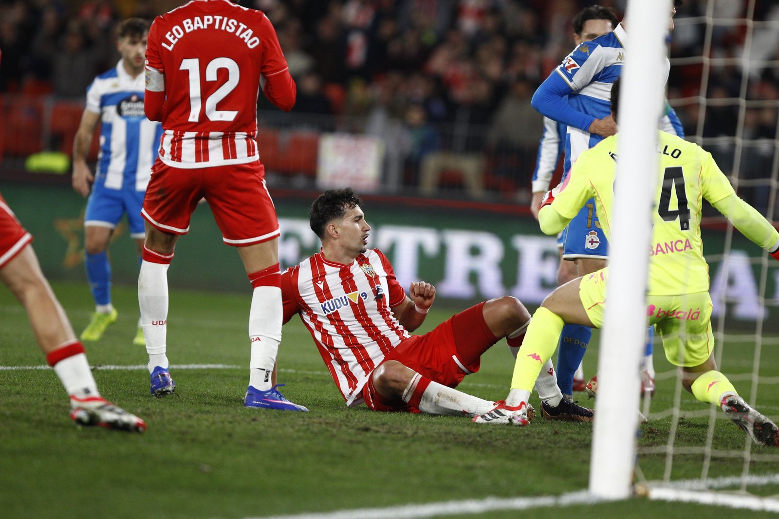 Las fotos del partido U.D. Almería - Deportivo de La Coruña
