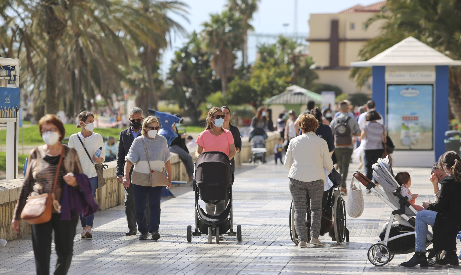 Fotos: Día de calor y playa en Málaga en pleno febrero