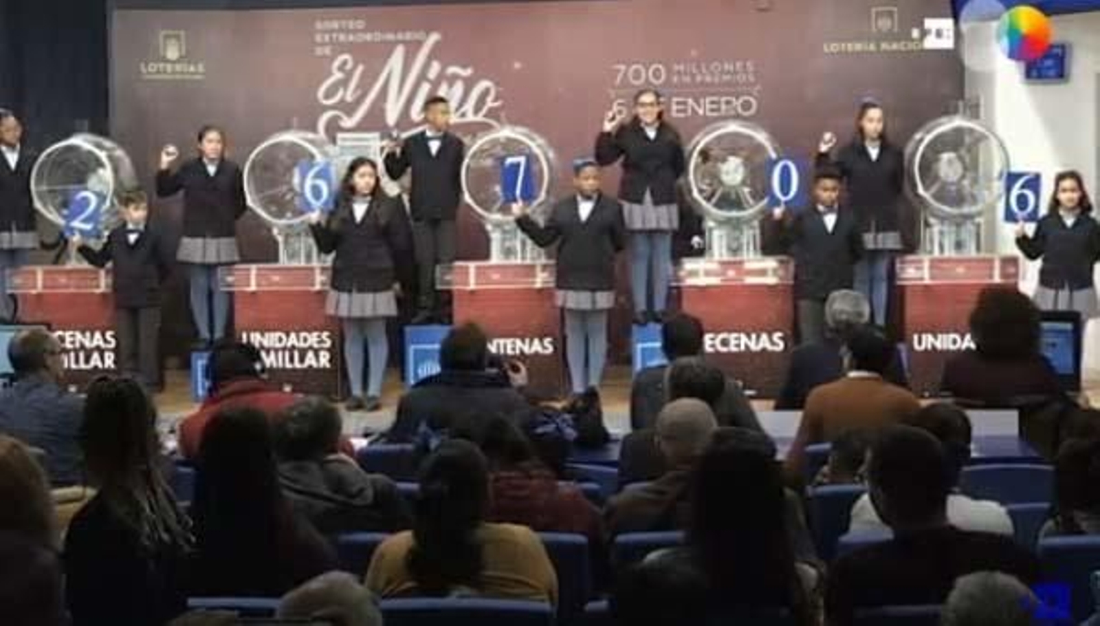 El 26706, tercer premio de la Lotería del Niño El 26706, tercer premio de la Lotería del Niño