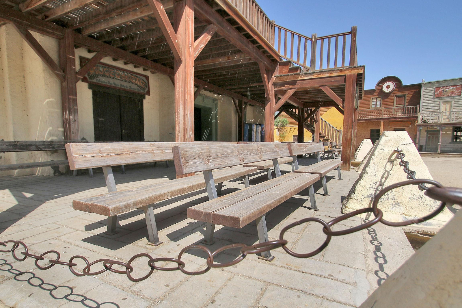 Fotogalería del Oasys Mini Hollywood sin actividad durante el coronavirus