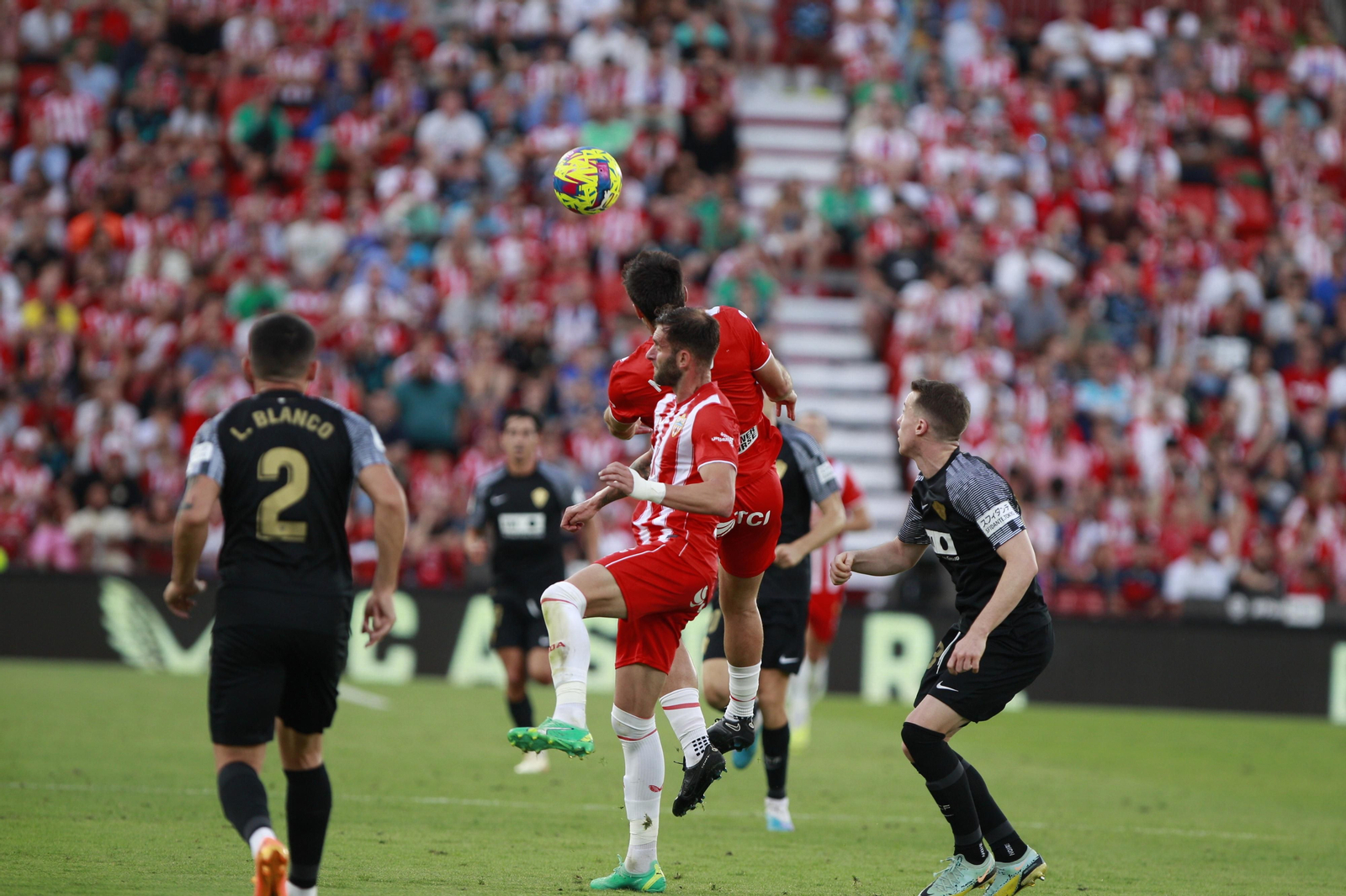 Imágenes del partido U.D. Almería-Elche C.F.