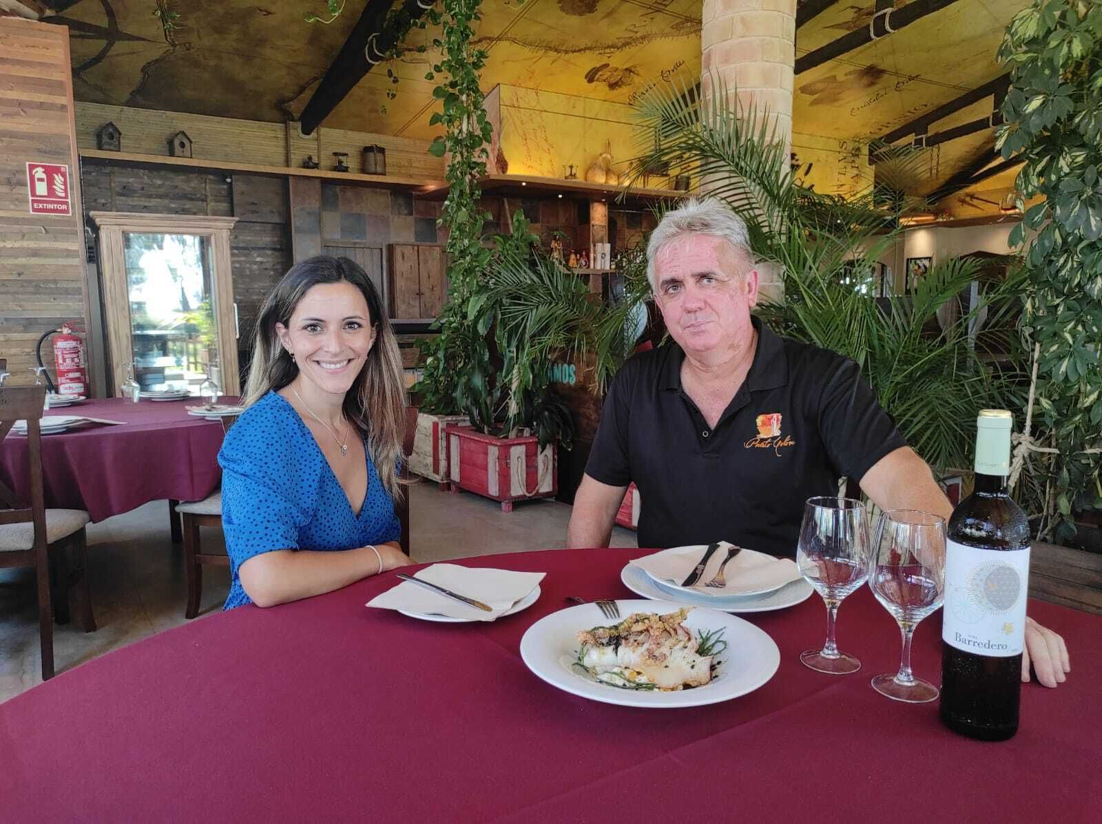 'Huevos al almirante' en el Restaurante Puerto Colón