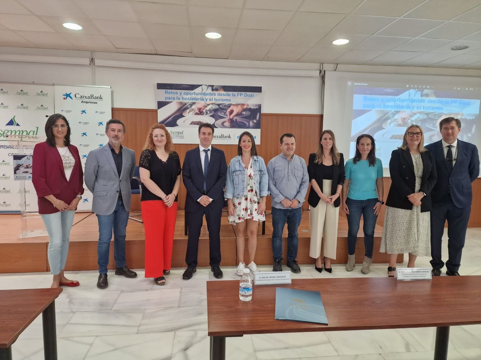 Jornadas “Retos y oportunidades desde la FP Dual para la hostelería y el turismo”.