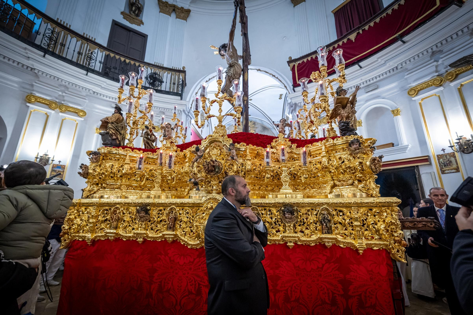 Las imágenes de la cofradía de La Palma en la Semana Santa de Cádiz de 2024