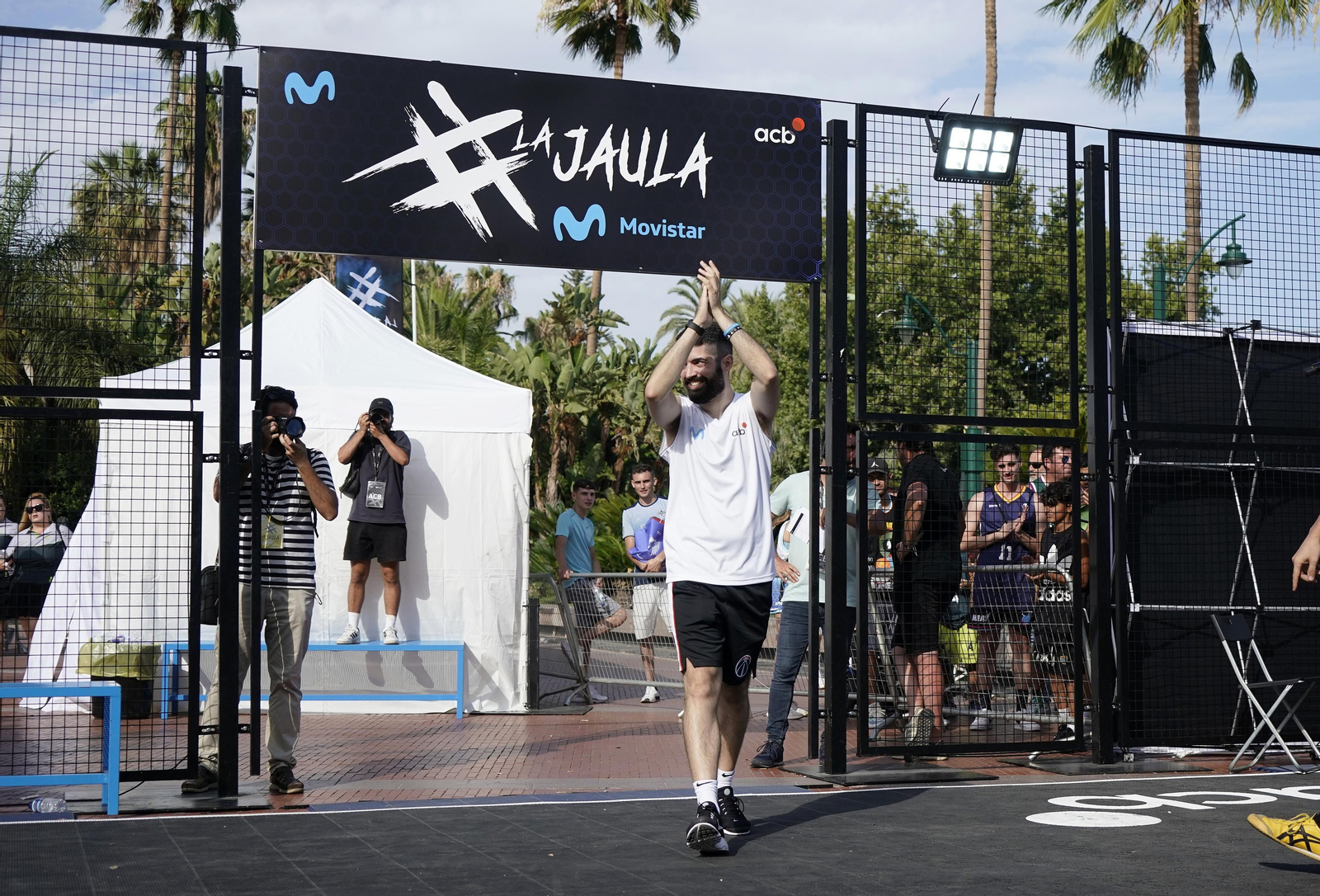 La Jaula Movistar promociona la Copa 2024 en Málaga