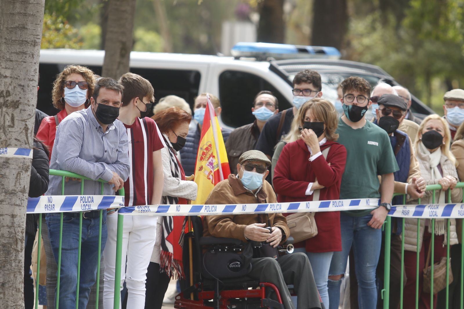 La jura de bandera civil en Córdoba, en imágenes