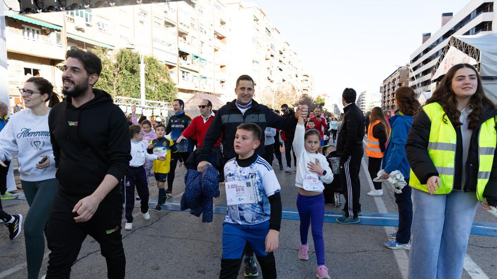 En imágenes: Los niños y niñas de los colegios de Jaén, protagonistas de la San Antón Escolar