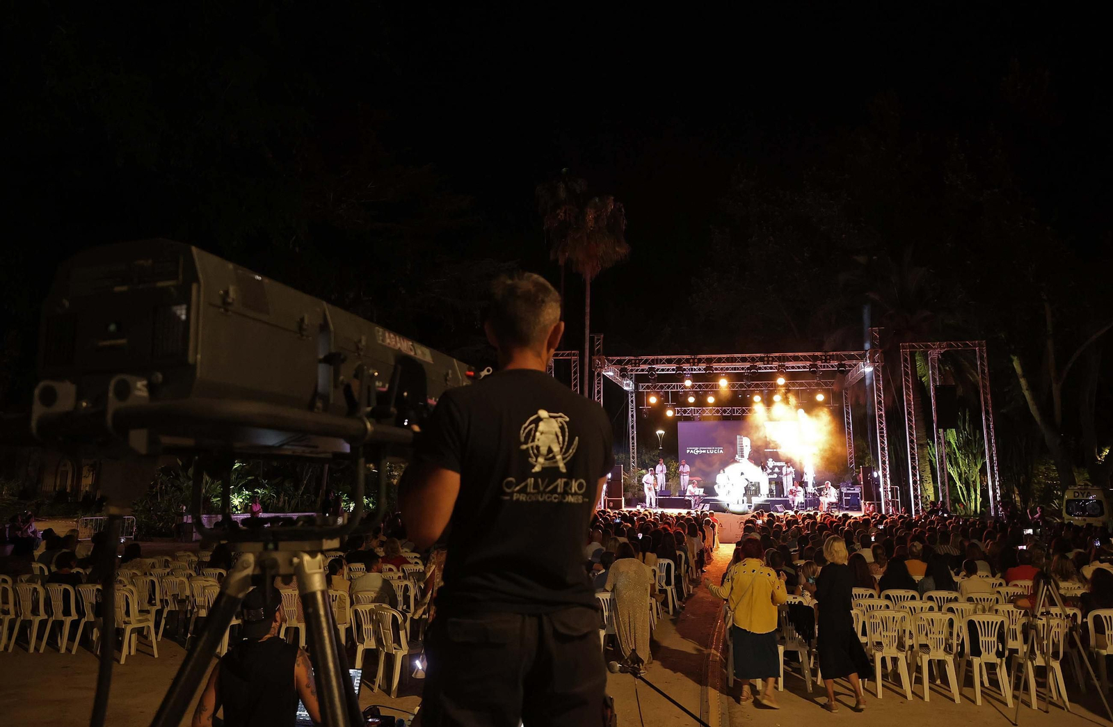 Un concierto del XI Encuentro Internacional de Guitarra Paco de Lucía.