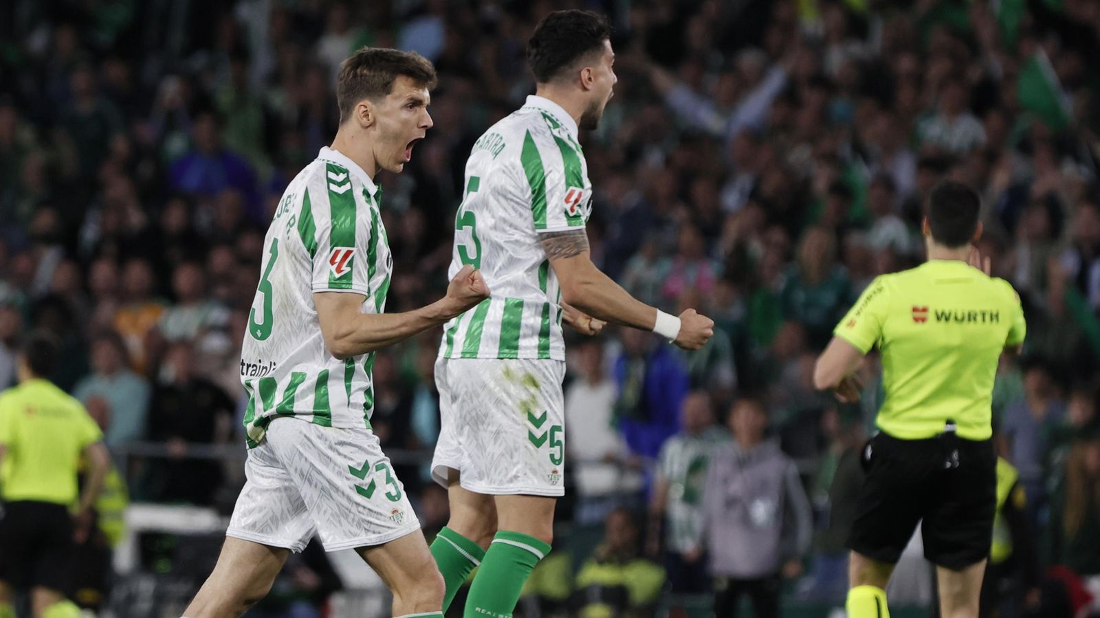 Las imágenes del Betis - Sevilla