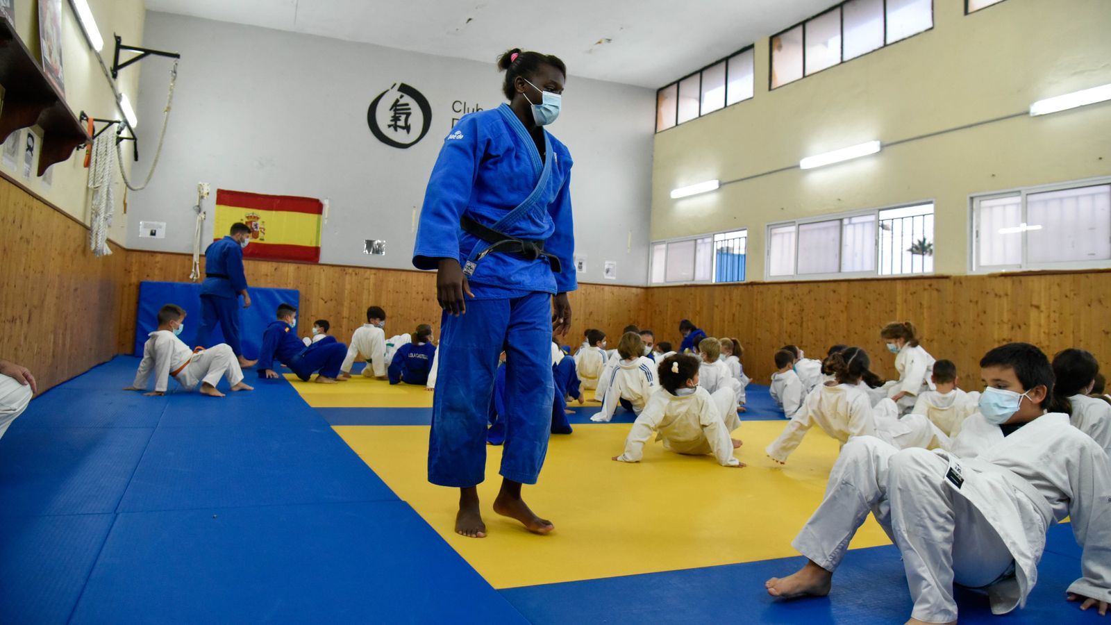 Las fotos de la clase magistral de María Bernabéu judoka olimpica