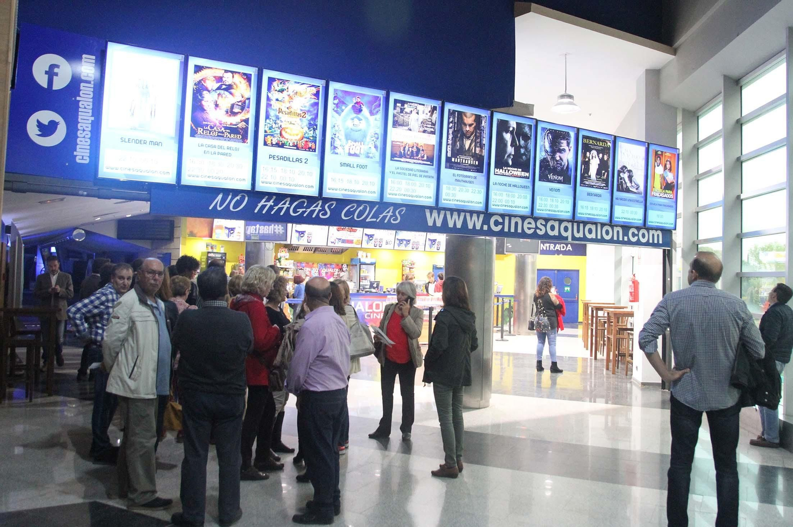 Imágenes de la proyección de la película Bernarda en CineBox Aqualon