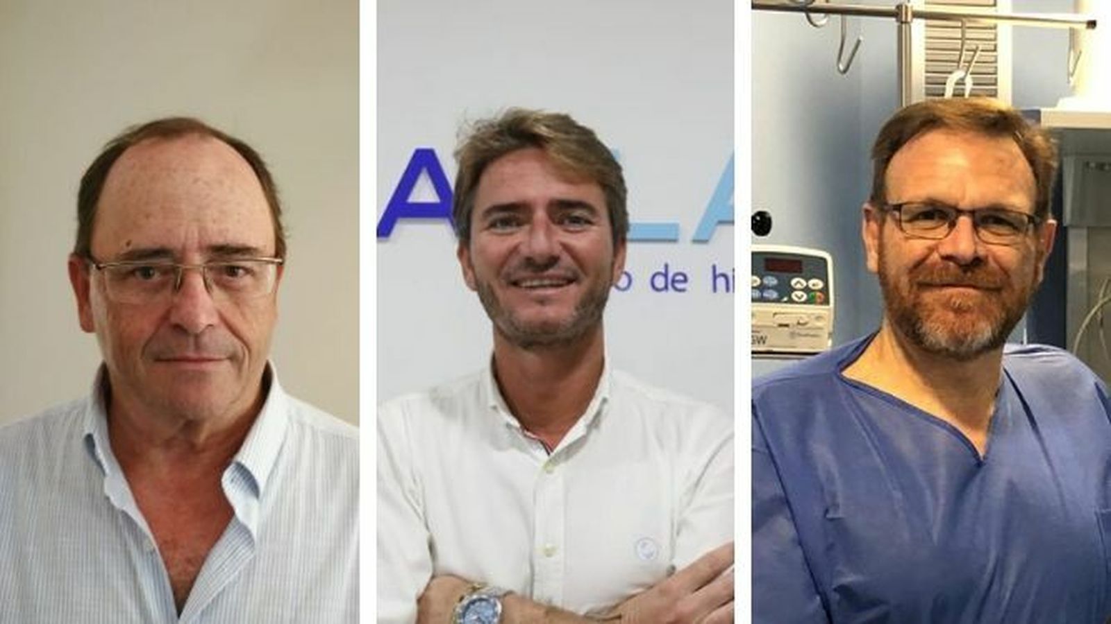 De izquierda a derecha, Miguel Cano Garófano (Melchor), Fernando Carrillo Guerrero (Gaspar) y Antonio Gordillo Brenes (Baltasar).