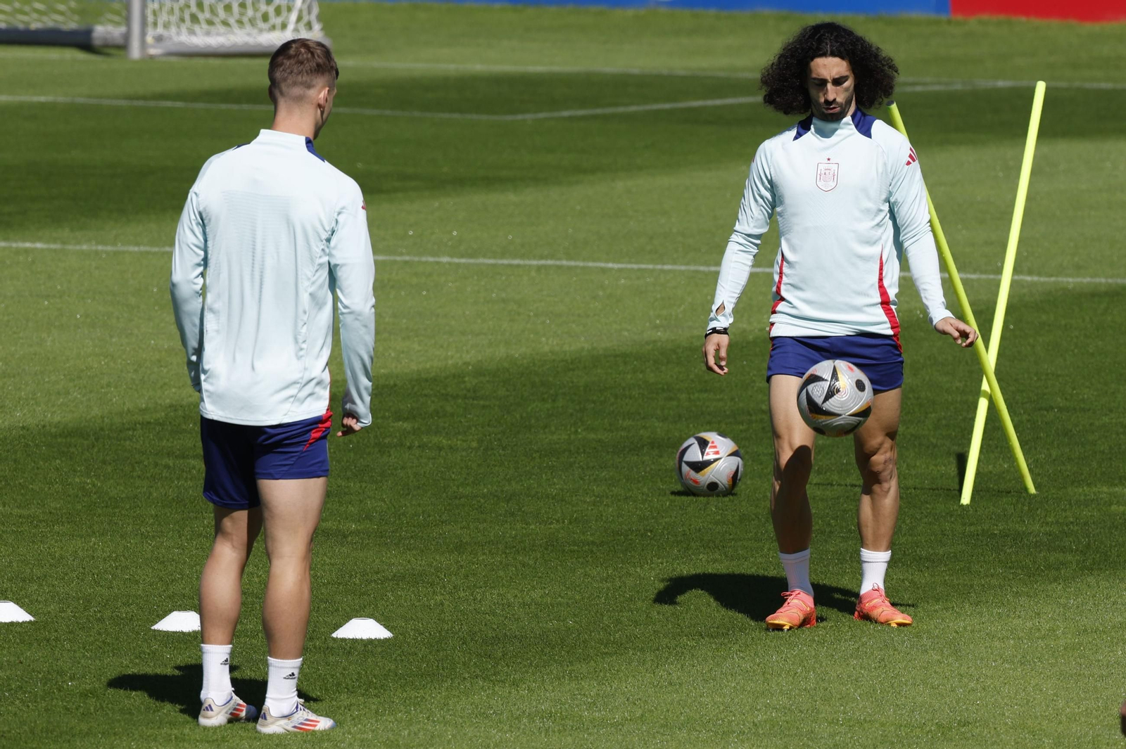 Las fotos de España antes de la semifinal contra Francia