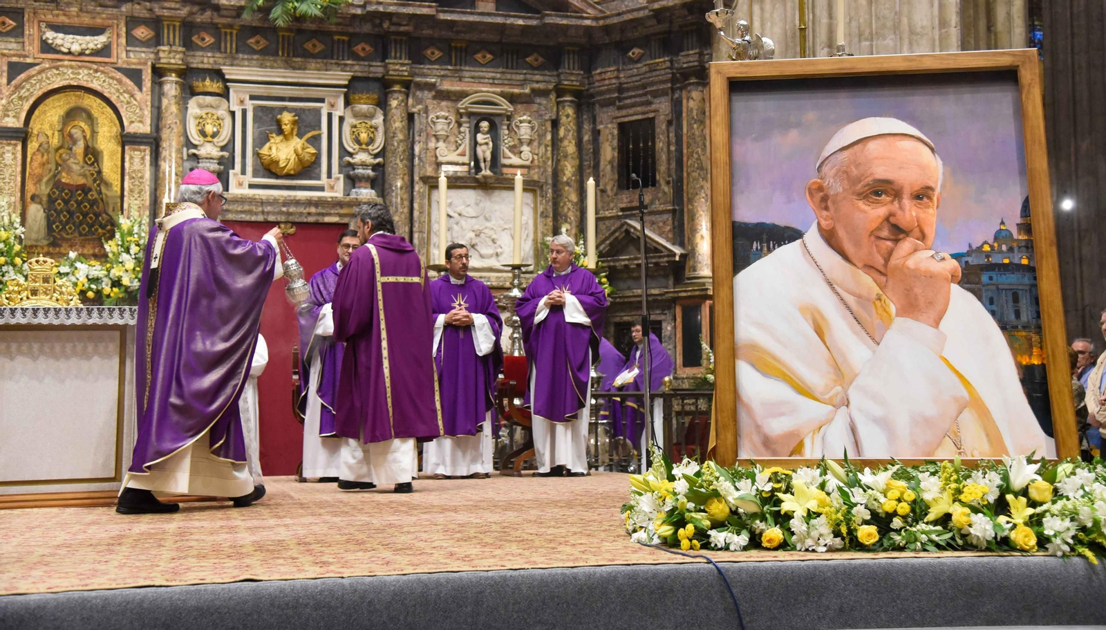Funeral del papa Francisco en Sevilla