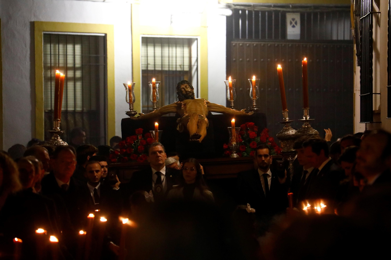 Las imágenes del vía crucis del Cristo de la Clemencia de Córdoba