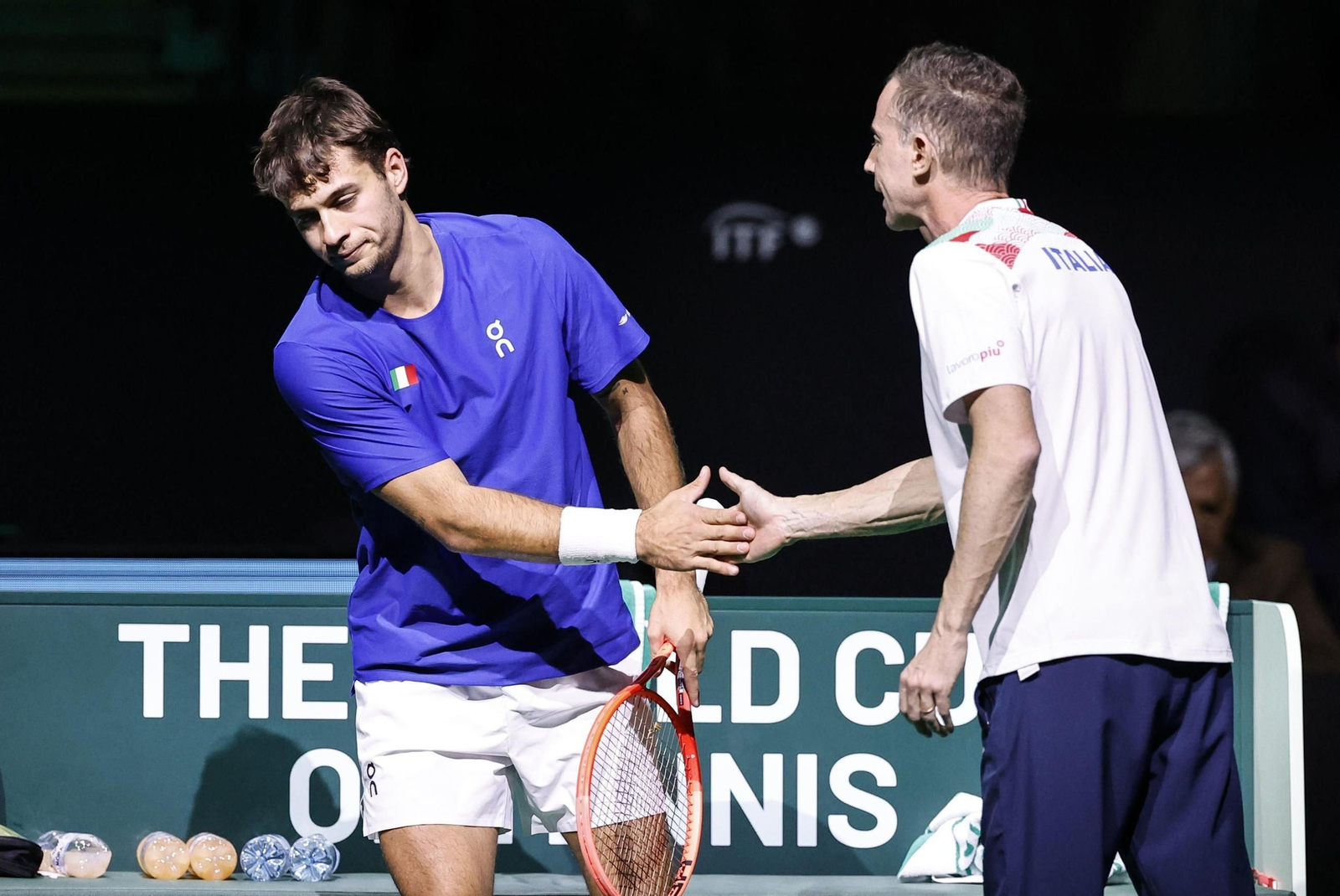 Las fotos de la final de la Copa Davis Italia-España