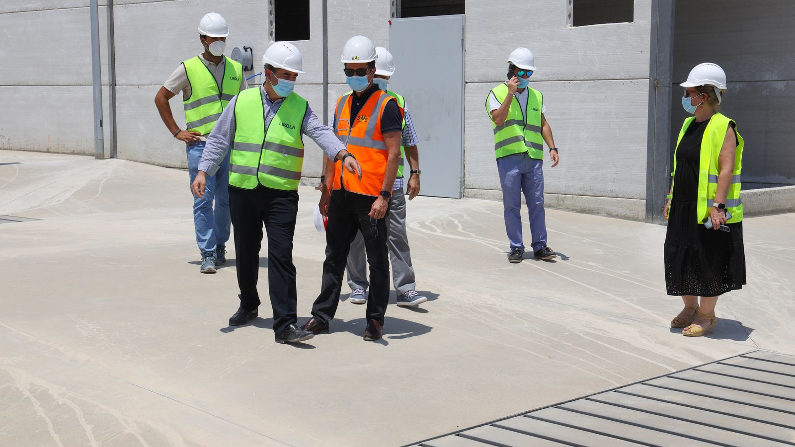 Visita a las nuevas instalaciones.