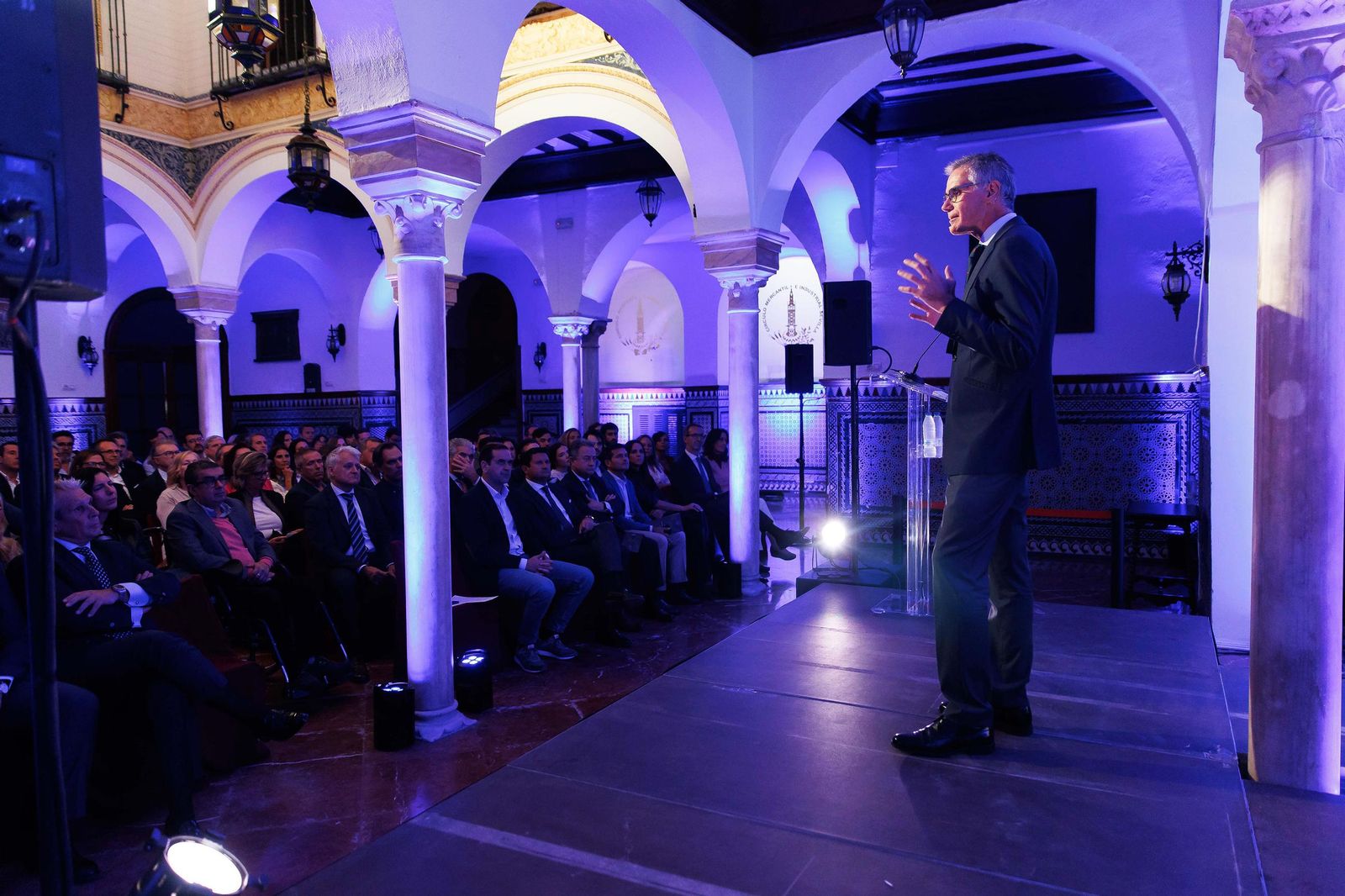 Acto inaugural de Círculo 500 (25 de octubre de 2023), con la intervención de Juan MartínezBarea