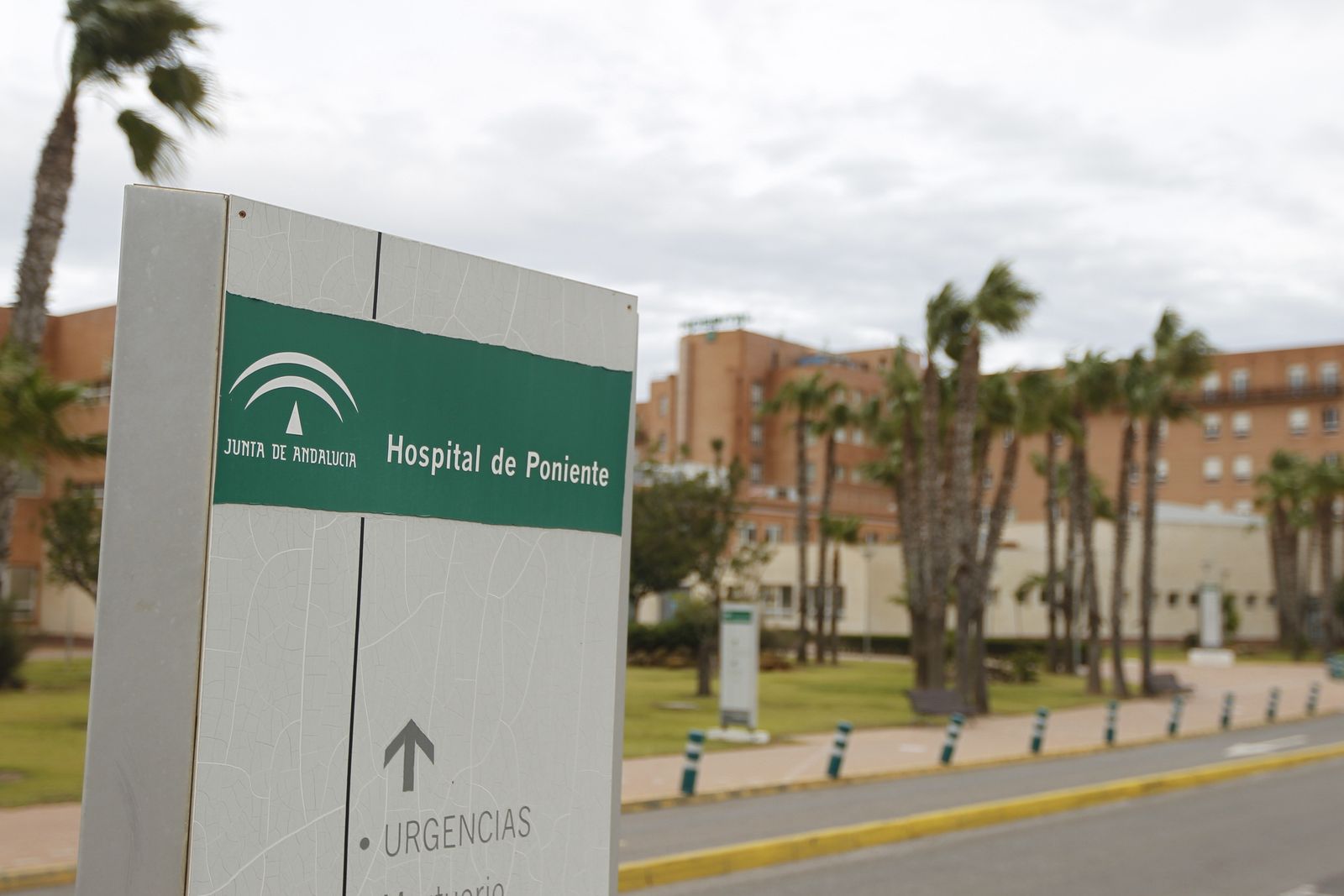 El Hospital de Poniente en El Ejido.