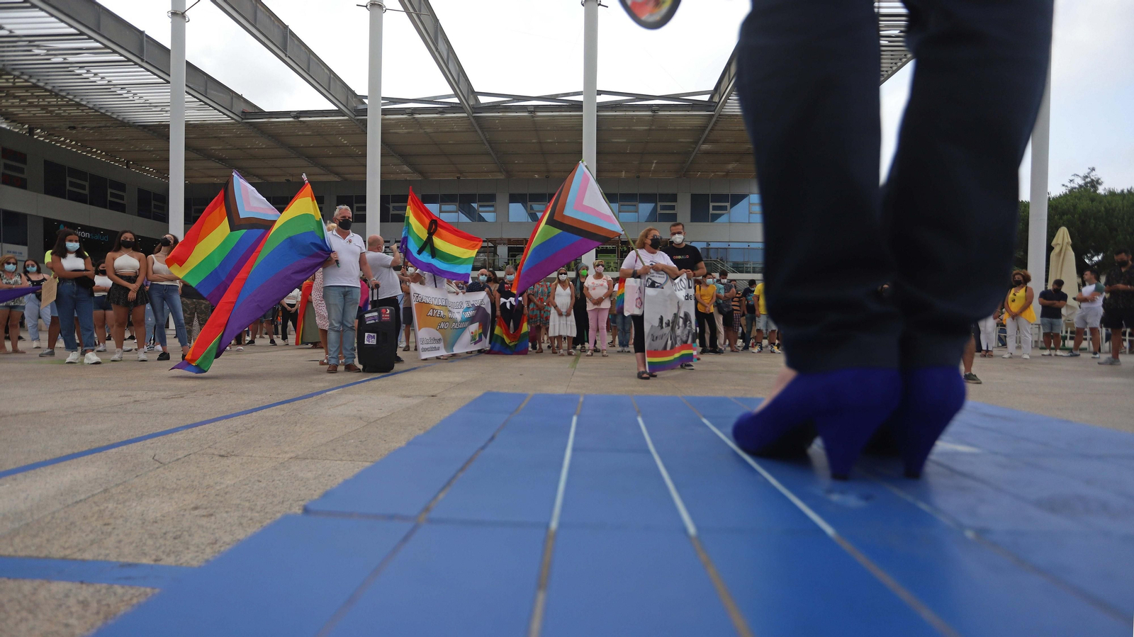 Fotos de la quinta manifestación del Orgullo LGTBI en Algeciras