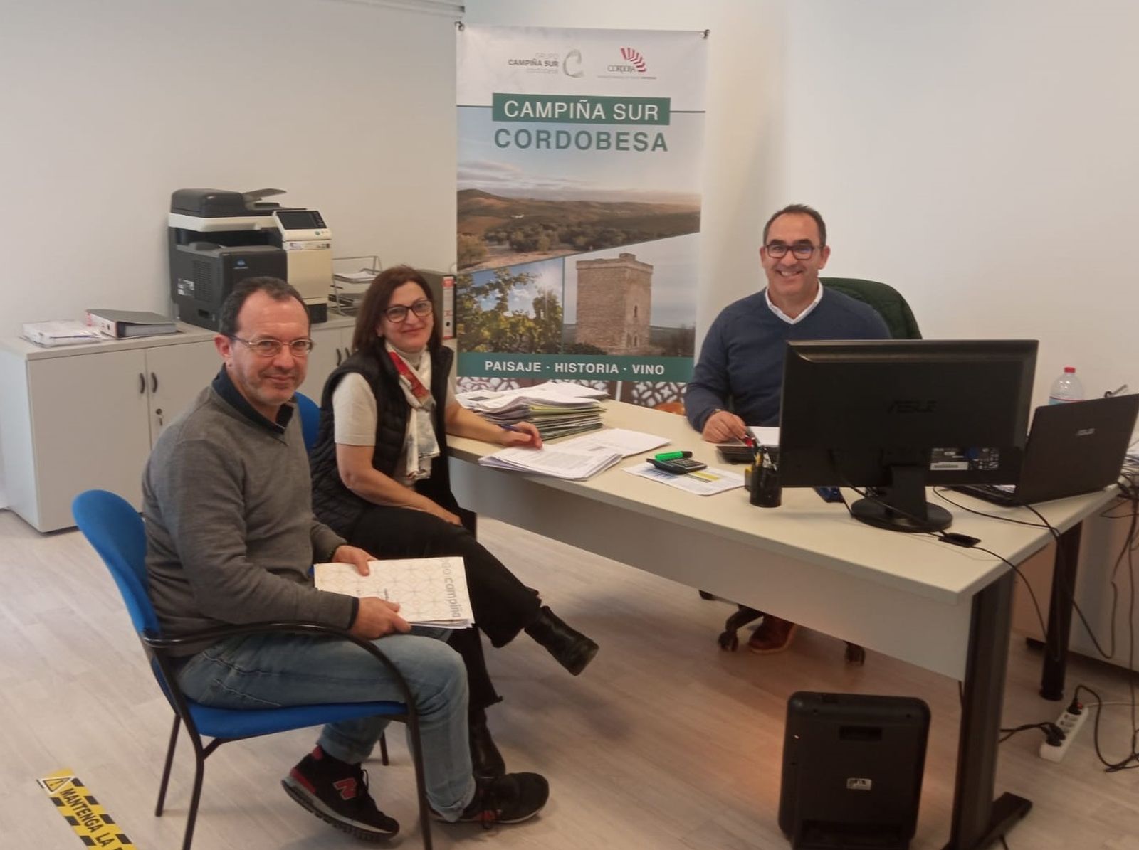 Equipo del GDR de la Campiña Sur.