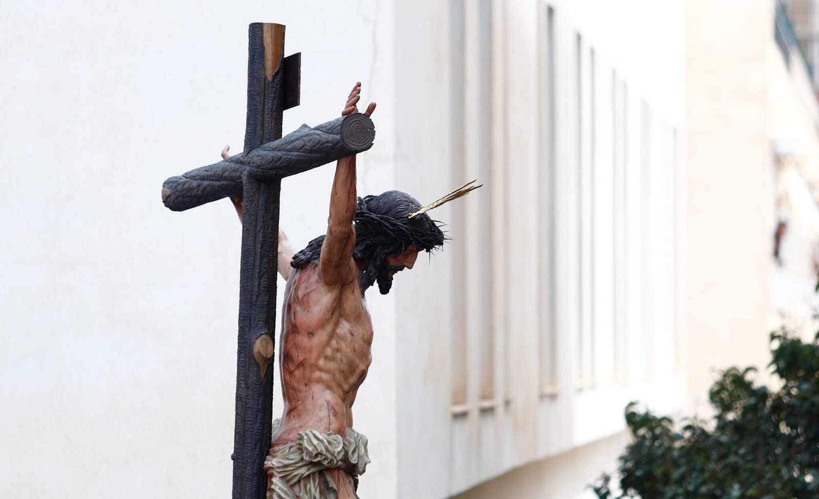 Las fotos de Crucifixión, en el Lunes Santo de Málaga