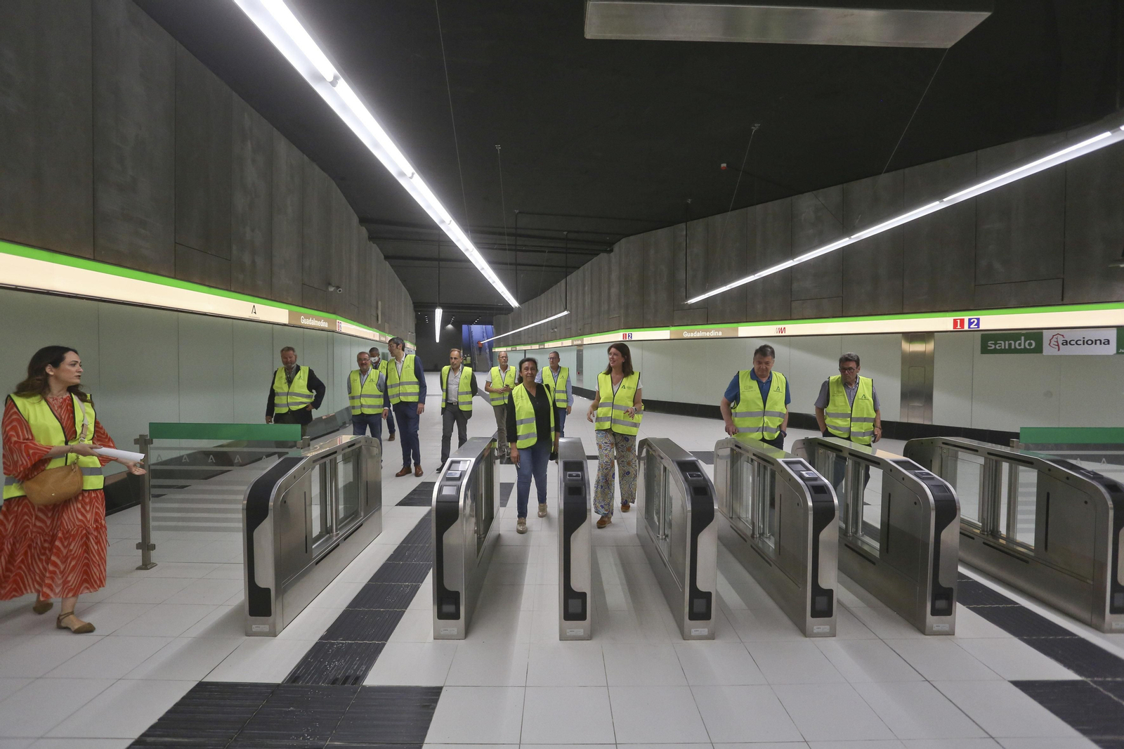 El Metro al Centro de Málaga: fotos de las estaciones Atarazanas y Guadalmedina El Metro al Centro de Málaga: fotos de las estaciones Atarazanas y Guadalmedina