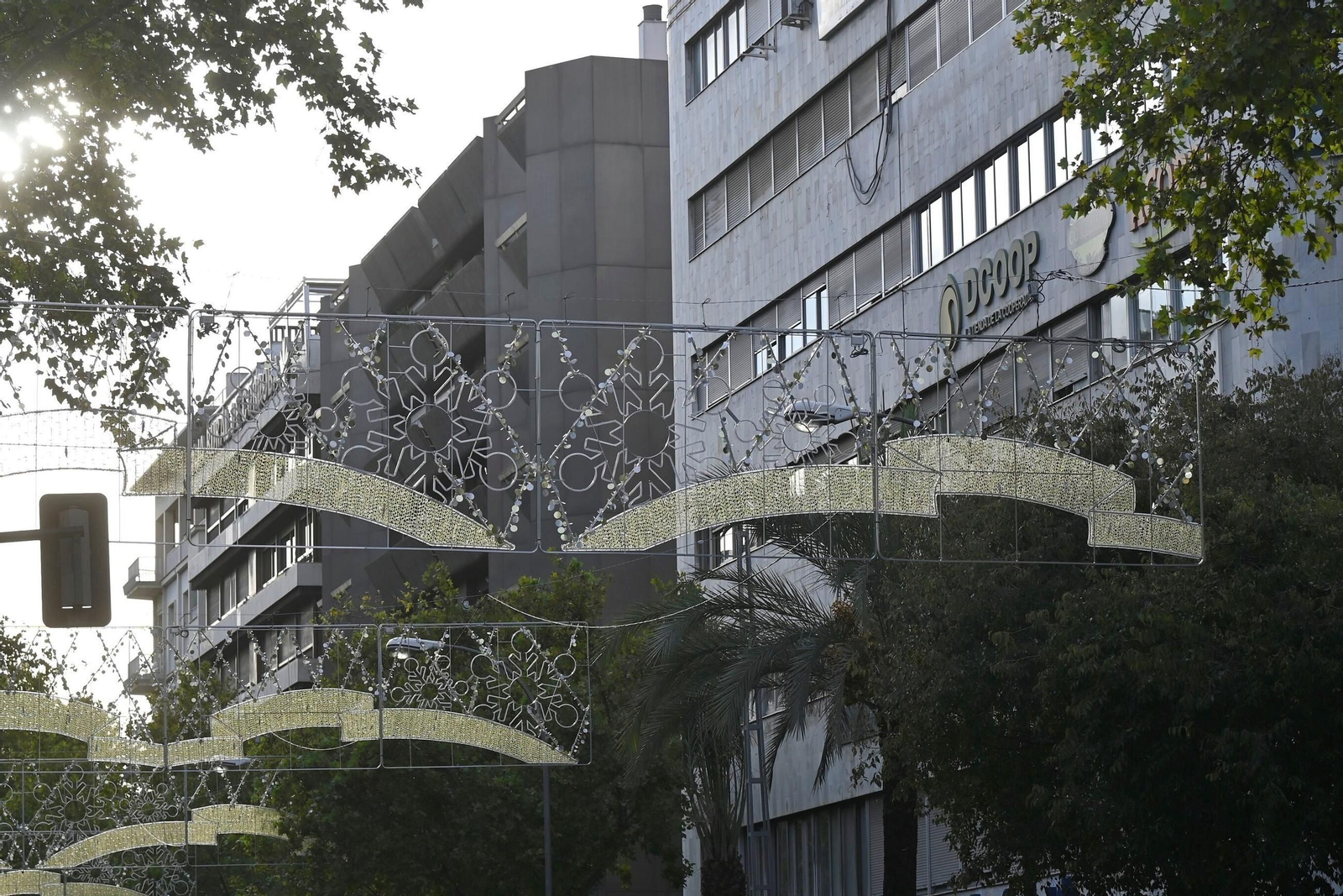 Luces de Navidad en el centro de Córdoba