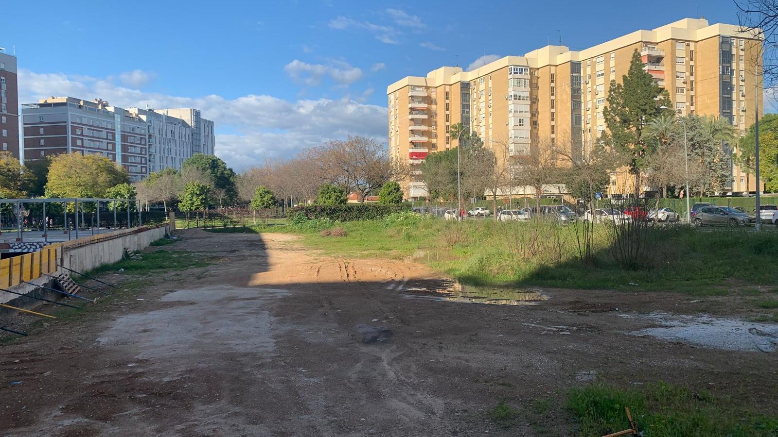 Estado actual de la parcela