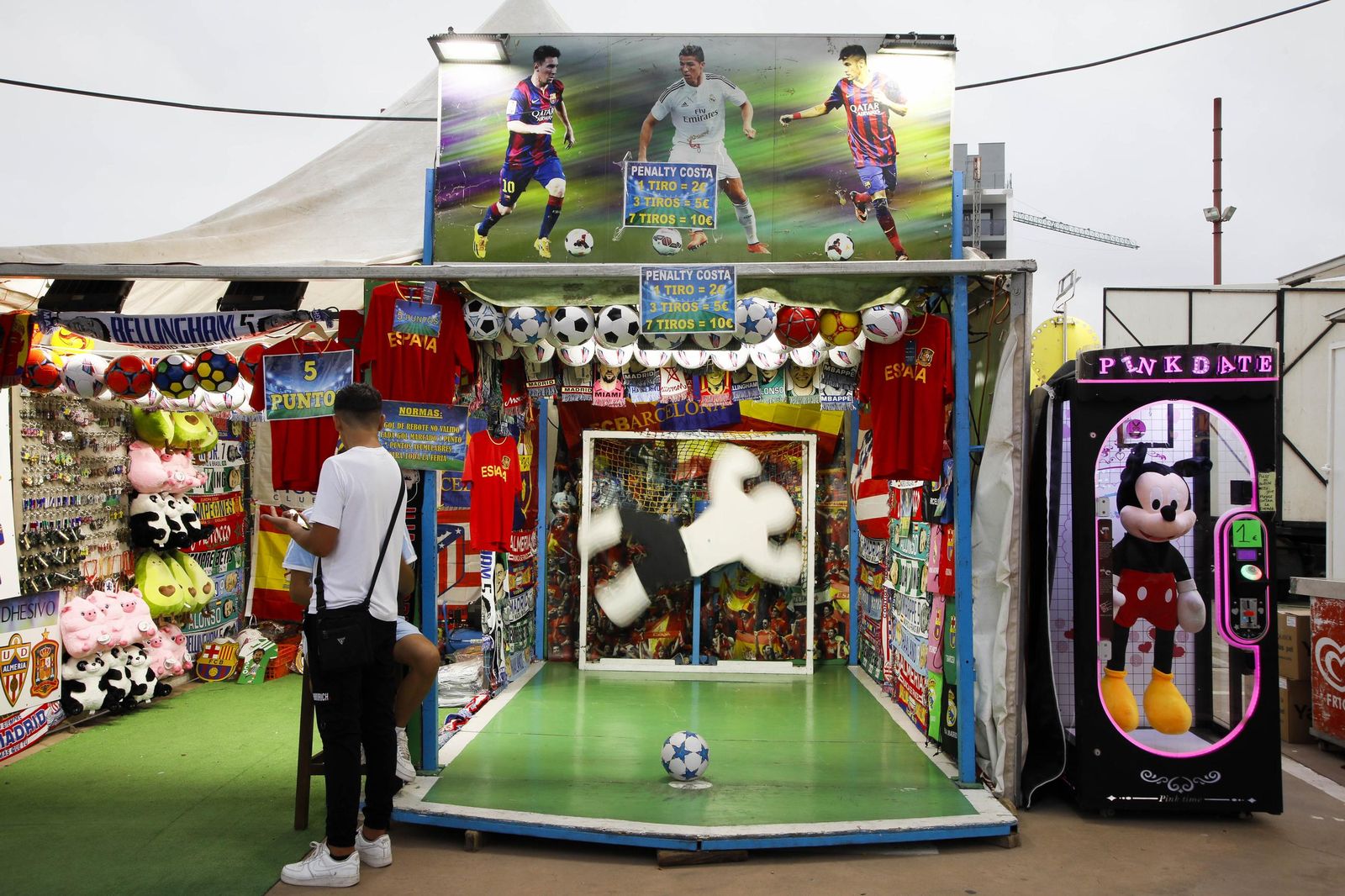 Las imágenes del lunes en la Feria de Almería sin ruidos