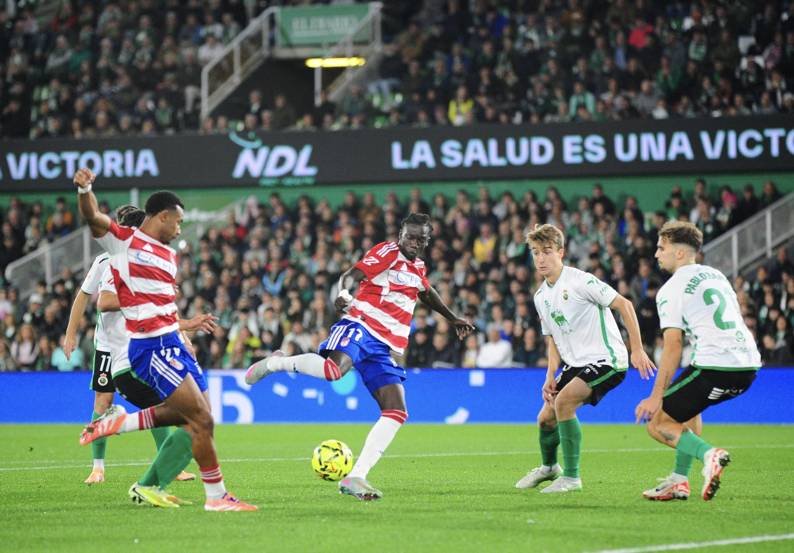 Las mejores imágenes del Racing-Granada CF