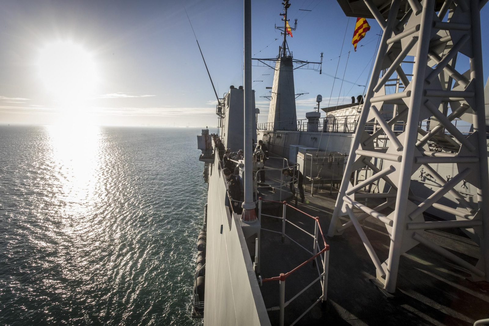 Las mejores imágenes del regreso del 'Castilla' a Rota