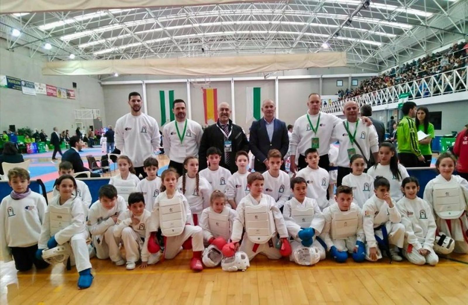 La delegación cordobesa que participó en el Campeonato de Andalucía en Estepona.