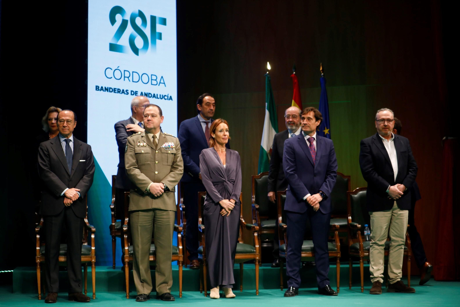 La entrega de las Banderas de Andalucía en Córdoba por el 28F, en imágenes