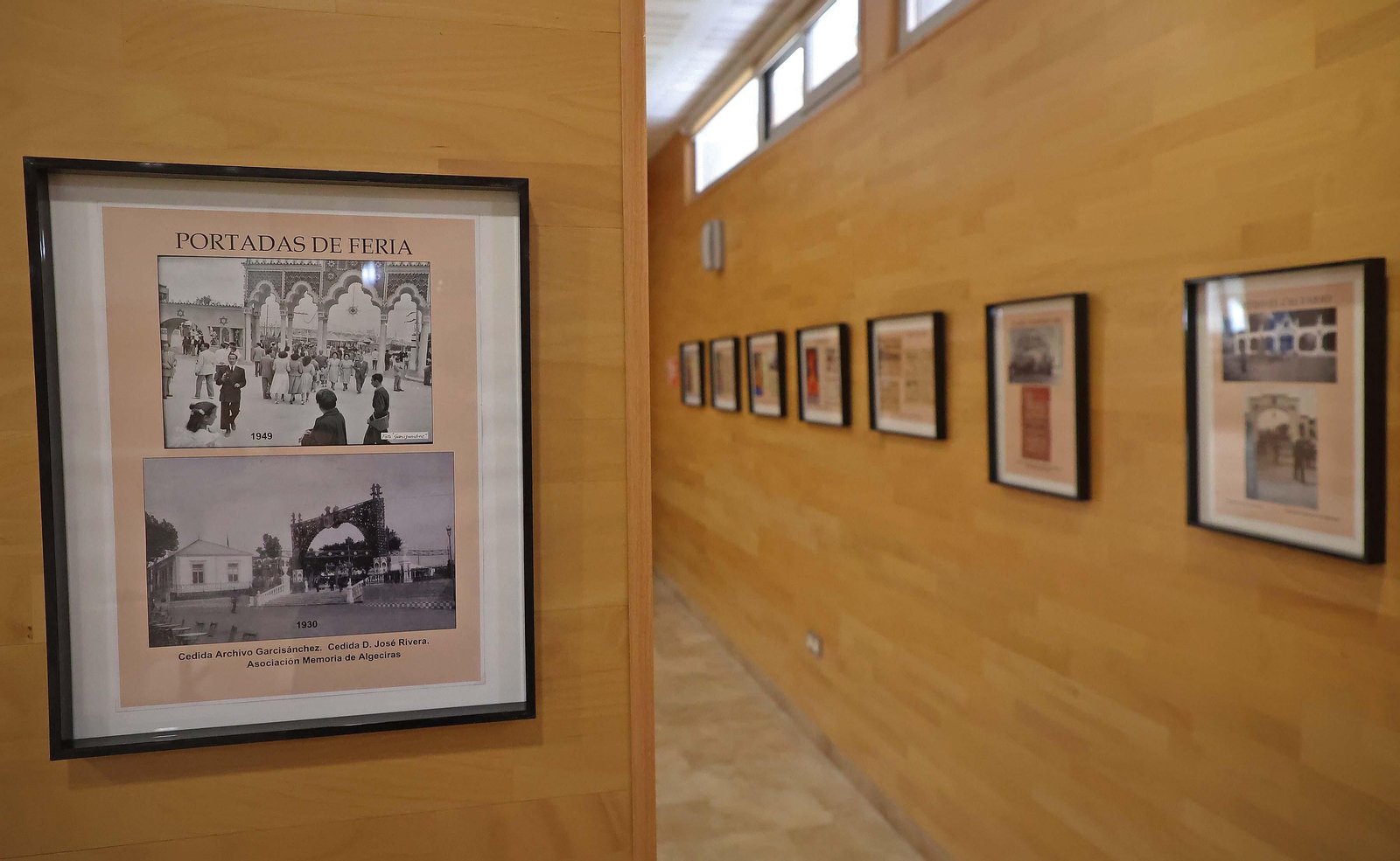 La exposición 'Los primeros 100 años de la Feria de Algeciras', en imágenes