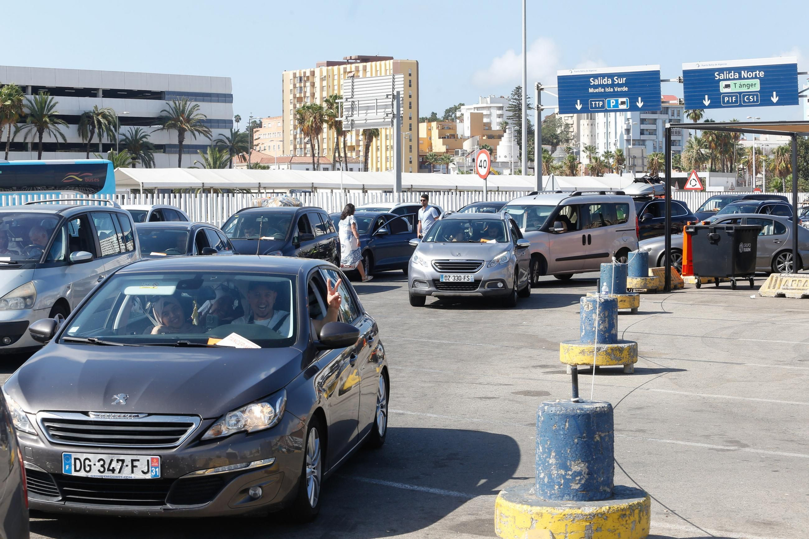 Las fotos de la OPE en el Puerto de Algeciras del 26 de julio
