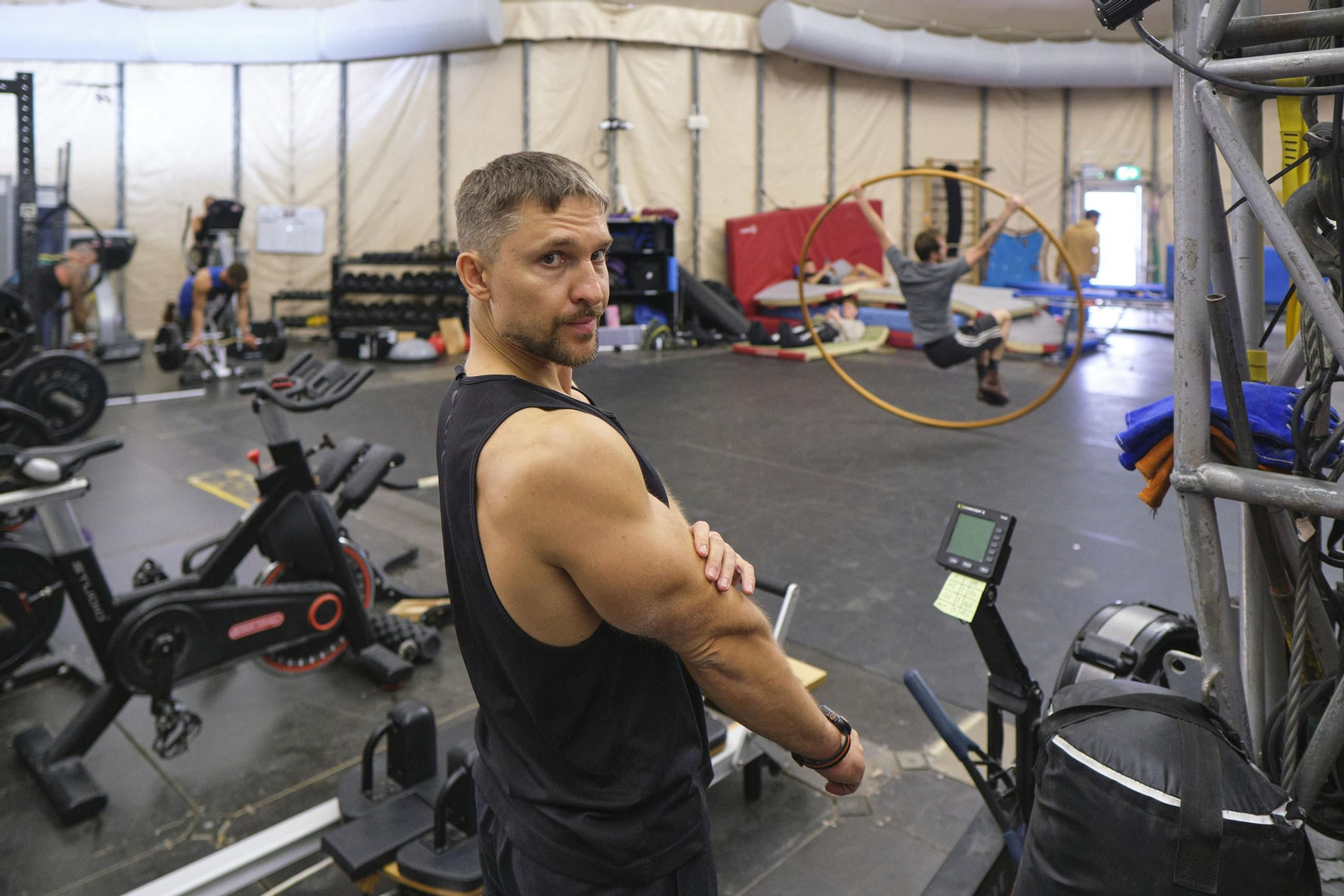 La trastienda del Circo del Sol