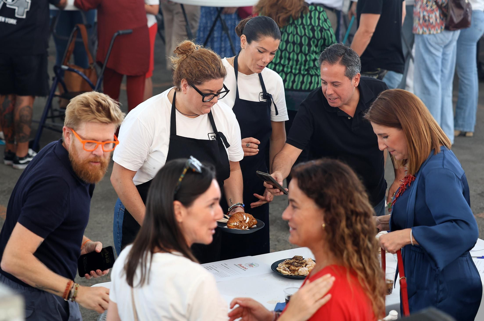 Imágenes de la Feria de la Tapa de Huelva en la mañana del domingo